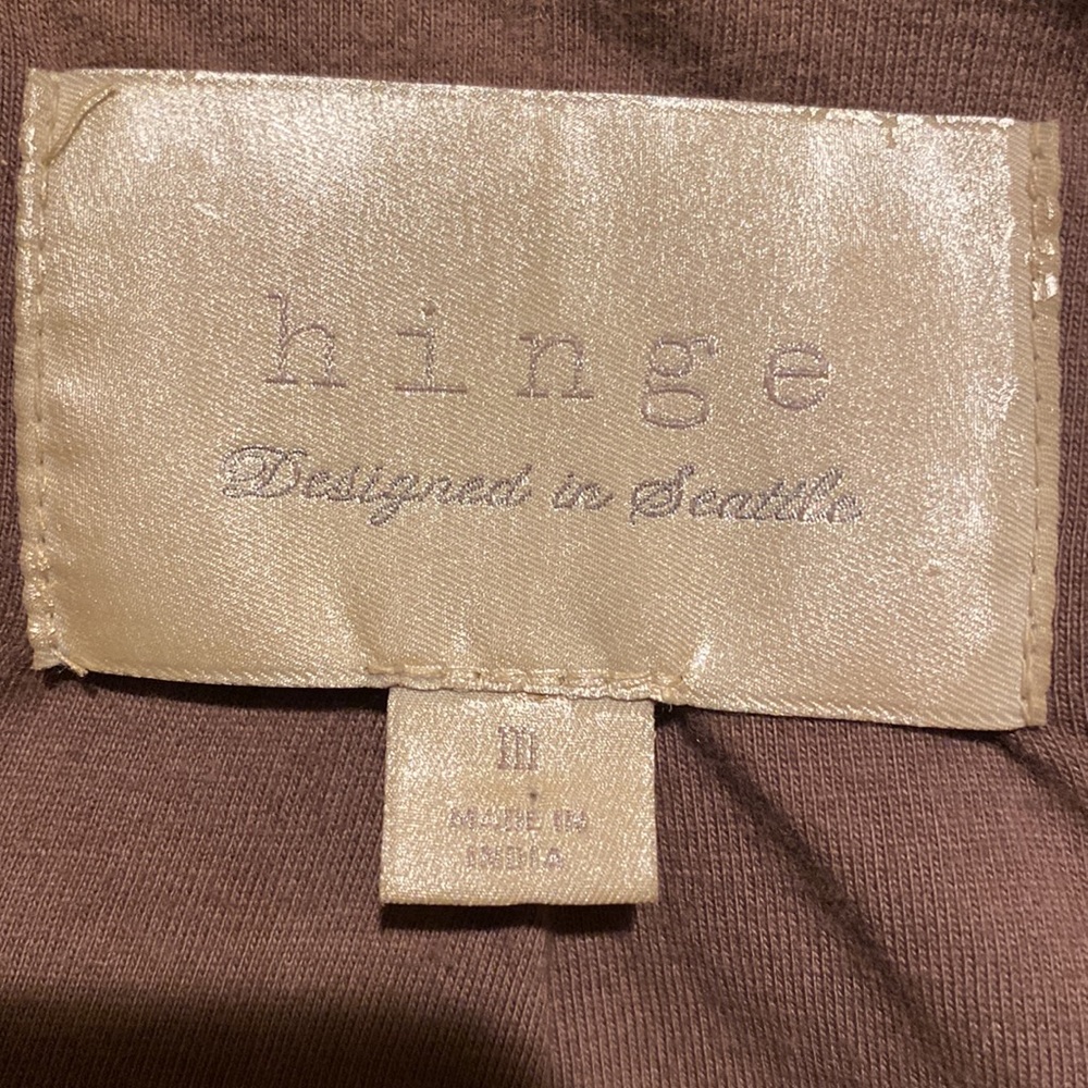 hinge leather jacket - Picture 5 of 7